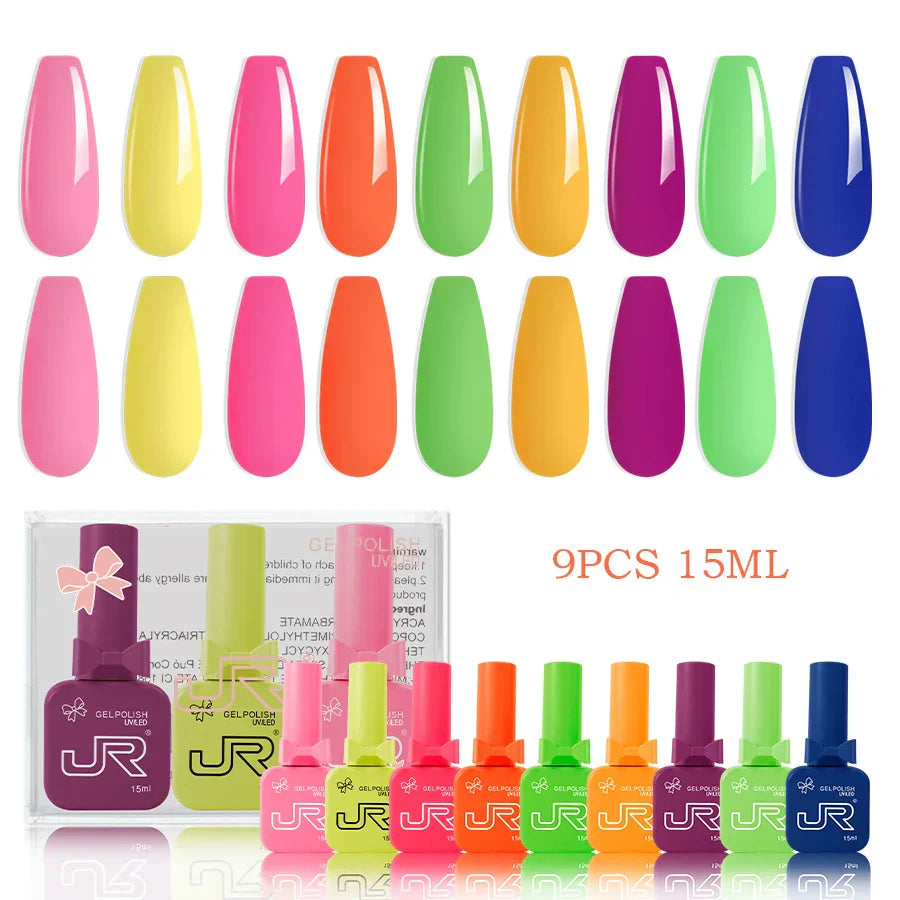 Gel nail polish set
