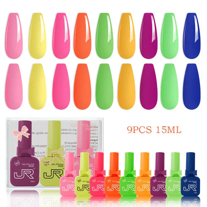 Gel nail polish set