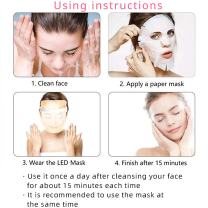 LED Light Therapy Face Mask