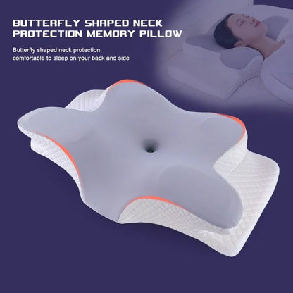 Contoured butterfly pillow, view 5