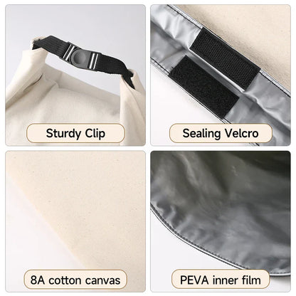 canvas Insulated Lunch Bag