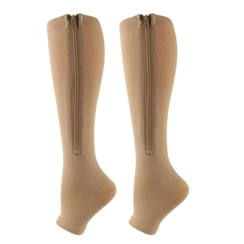 1 Pair zippier Compression Stockings