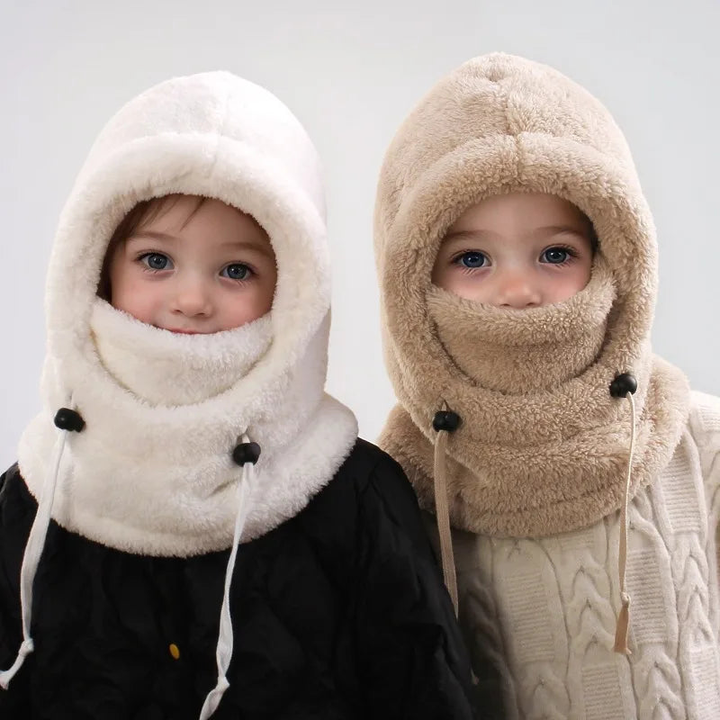 Kids Winter Sports 3-in-1 Fleece Hat