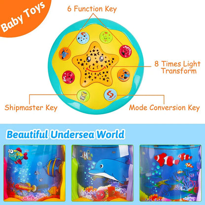Ocean Light Rotary Projector Musical Toy