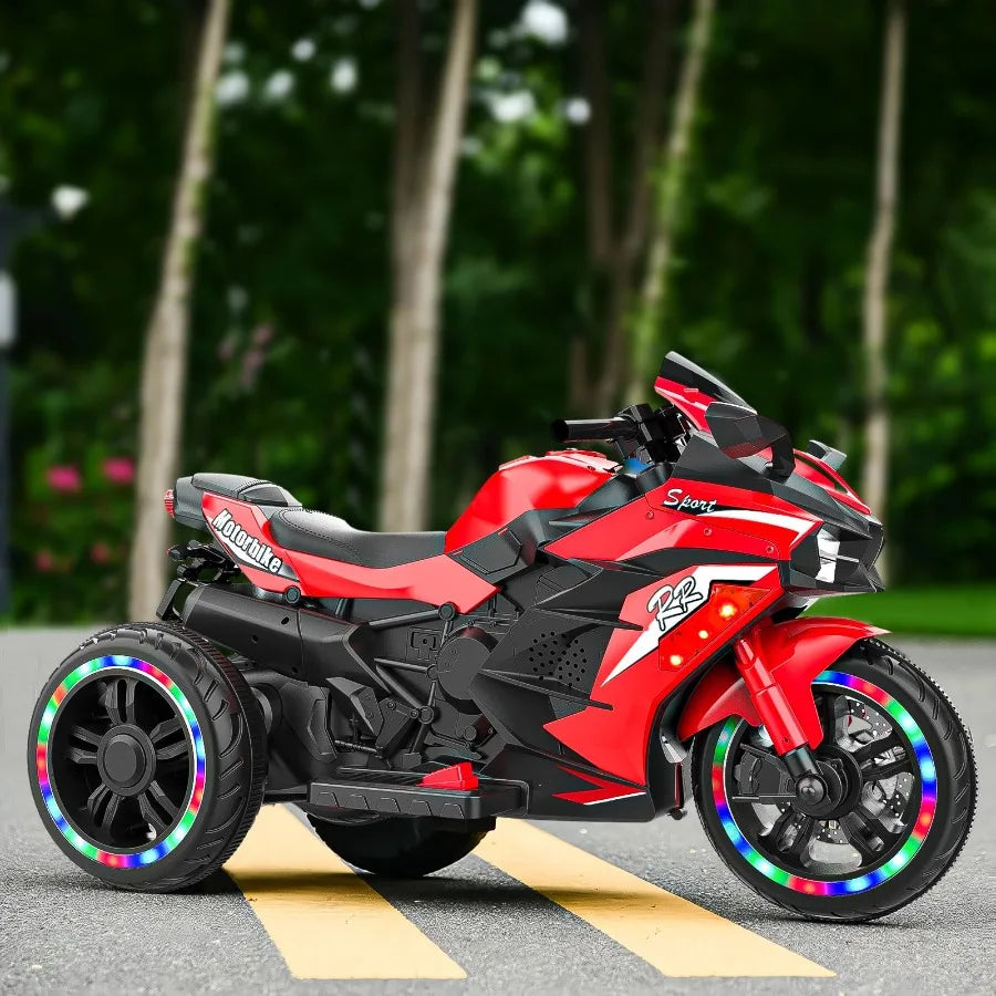 12V Electric Ride on Motorcycle with Light