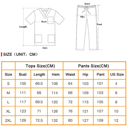 Thicken Medical Uniform