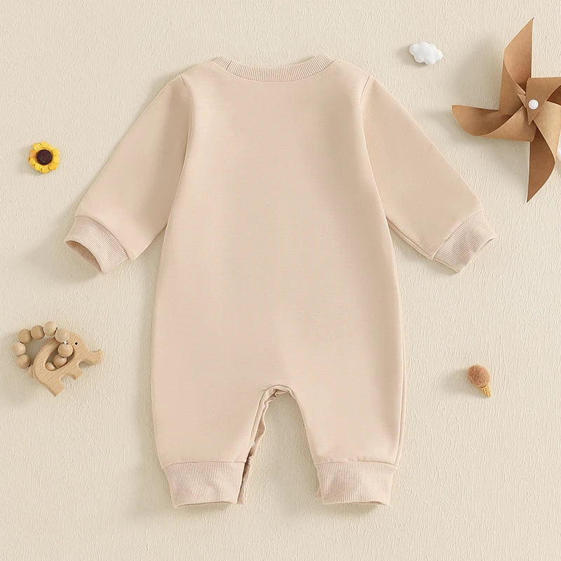 Baby Boys Long Sleeve Romper