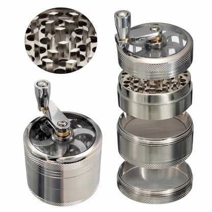 4-Layer Metal Herb & Spice Crusher