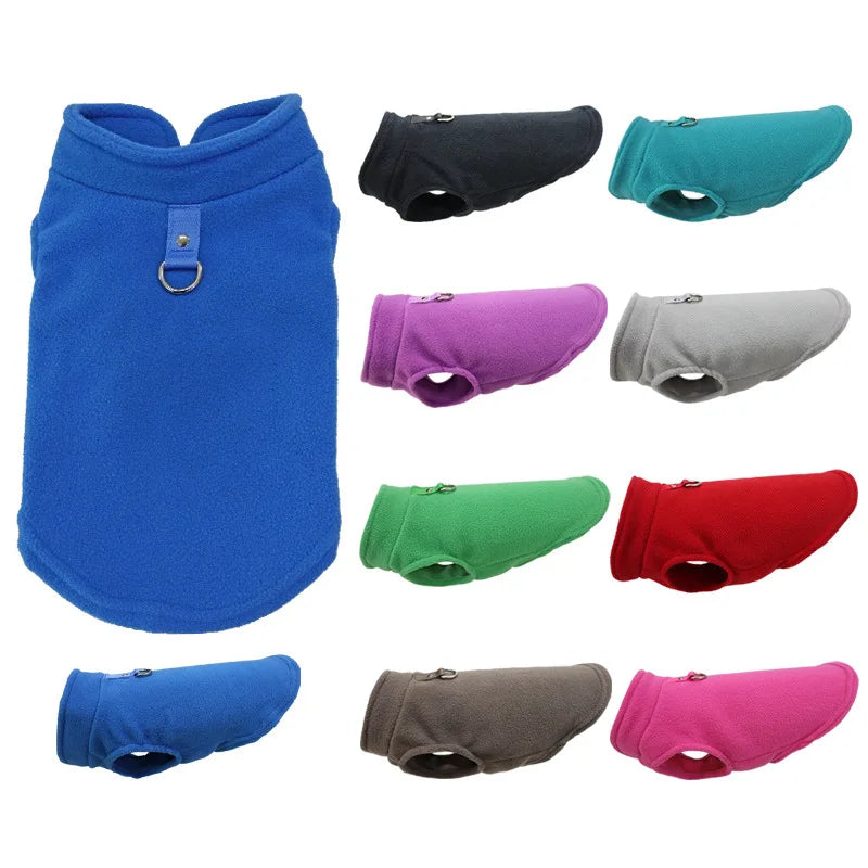 Fleece pet jacket, view 7