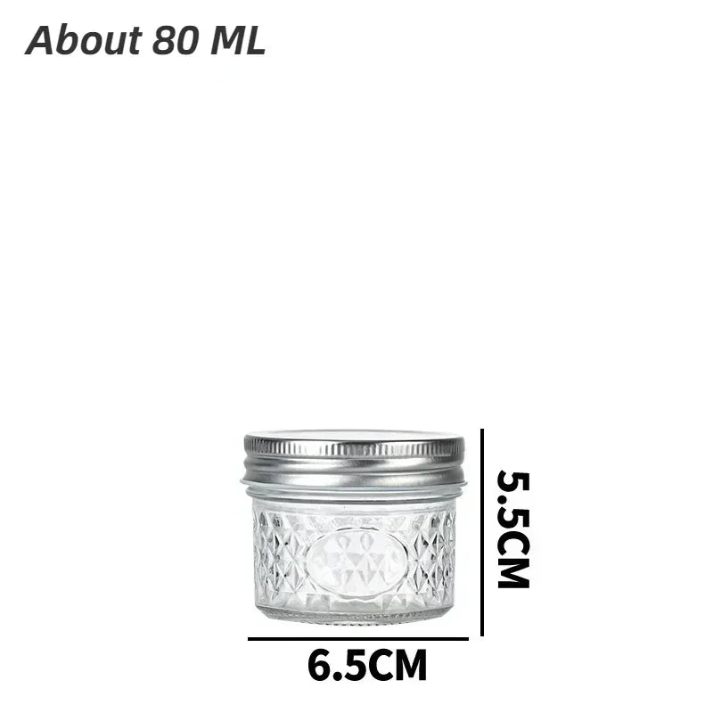 Canning Jars With Food grade safe metal Lids