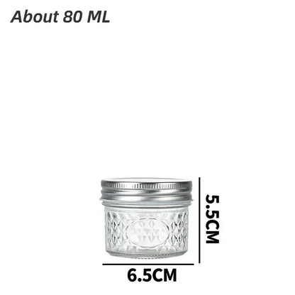 Canning Jars With Food grade safe metal Lids
