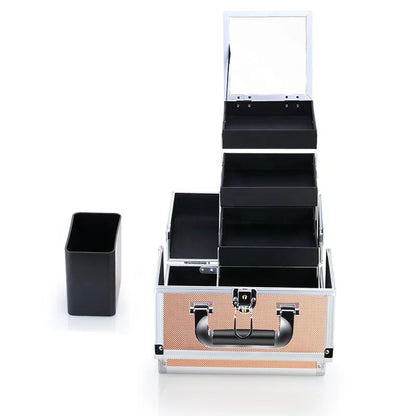 portable travel cosmetics case