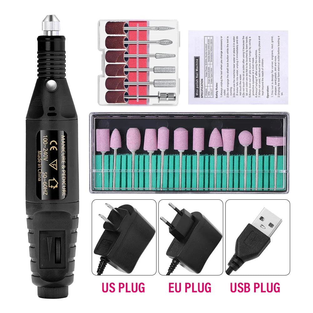 Portable Electric Nail Drill
