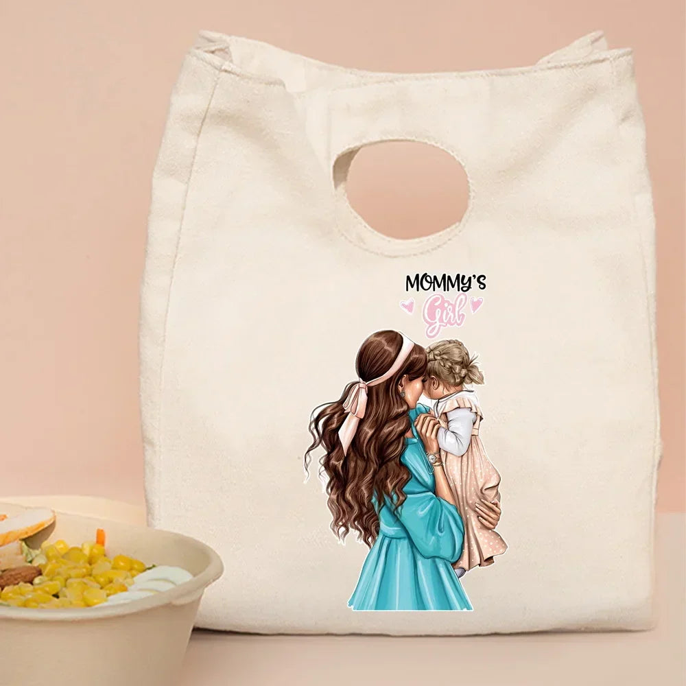 Canvas Tote Thermal Lunch Bag