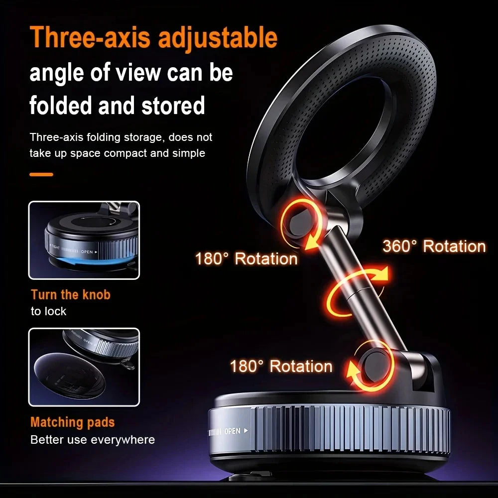 Magnetic Phone Holder Foldable 360° Rotation