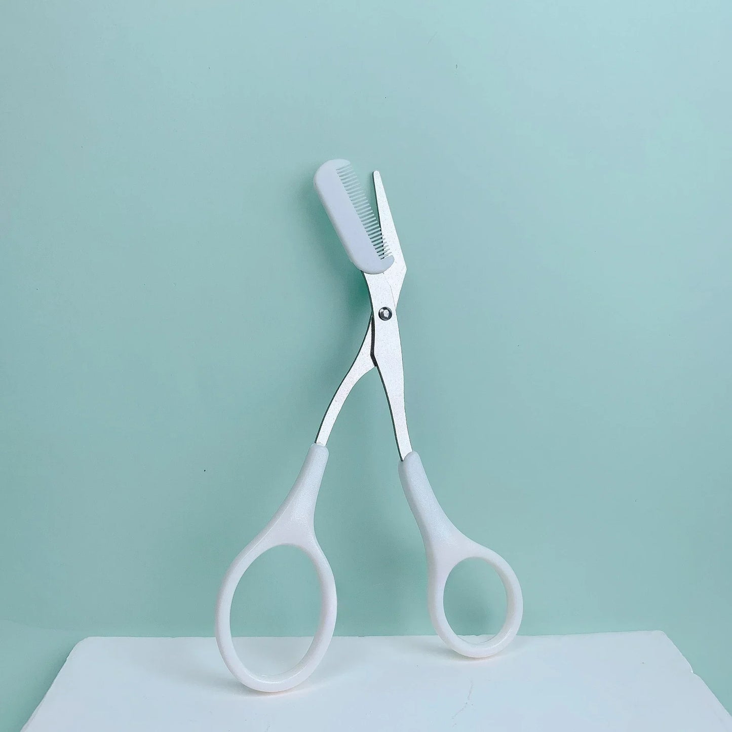 Eyebrow Trimming Scissors with Comb