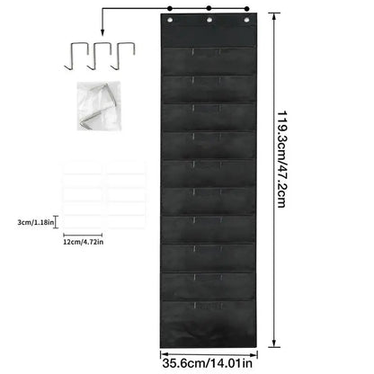 Over The Door File Organizer Storage Pocket