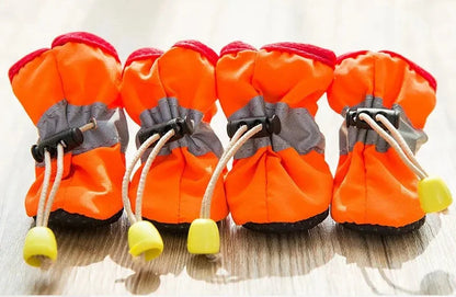 Canvas dog shoes, view 10