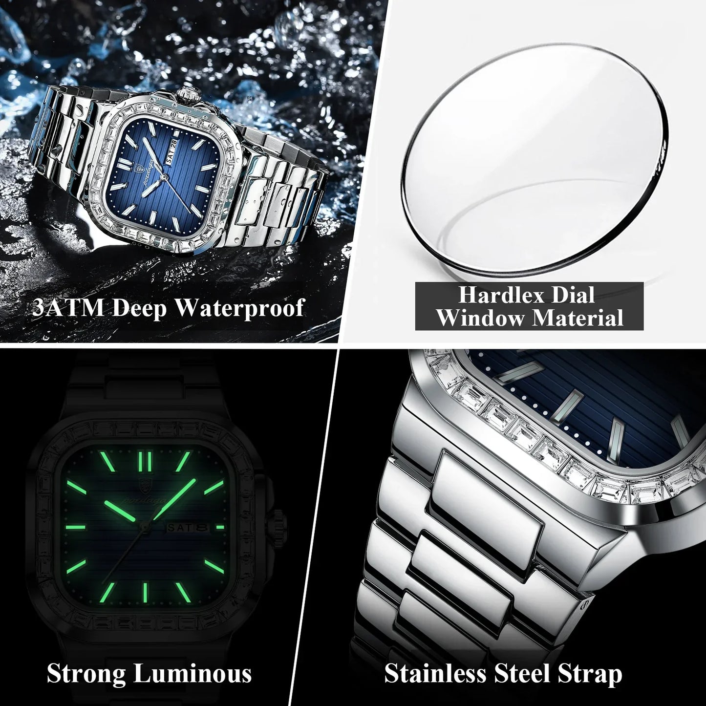 Luxury Square Watch For Men