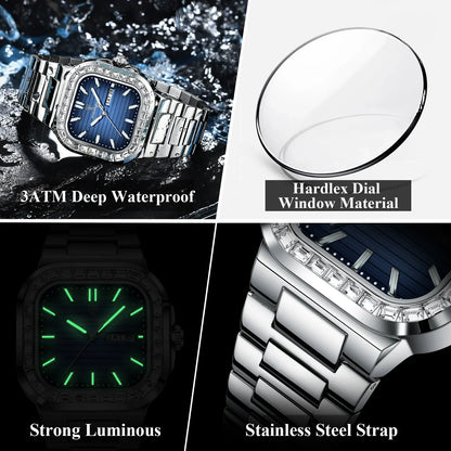 Luxury Square Watch For Men