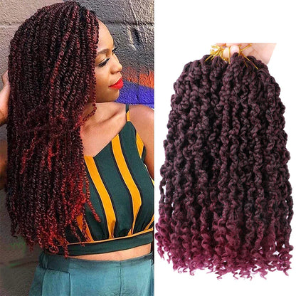 Crochet Hair with Curly Ends