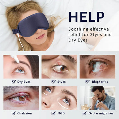 Electric Steam Eye Mask 3D Massage