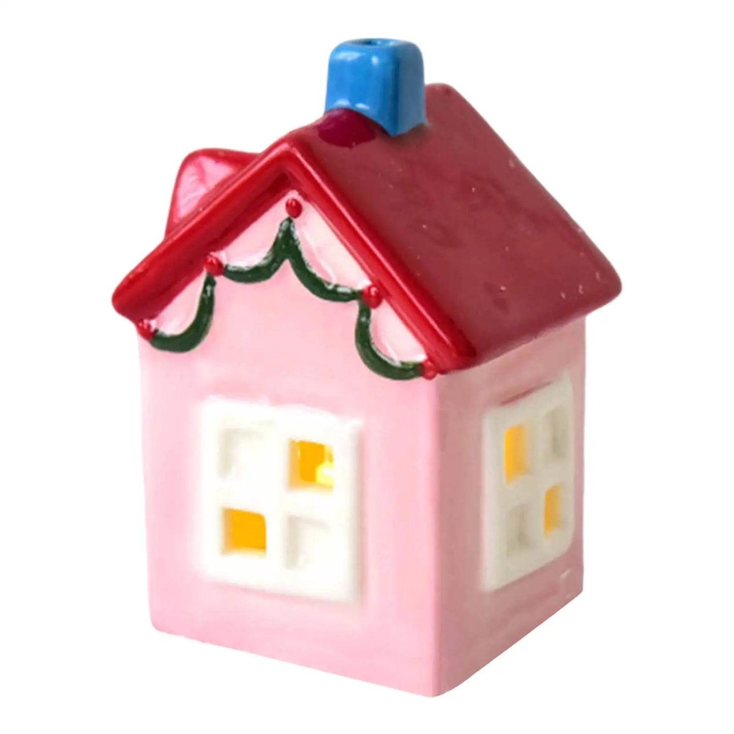 Ceramic Christmas Village House Decoration