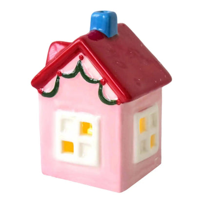 Ceramic Christmas Village House Decoration
