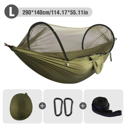 WESTTUNE Outdoor Camping Hammock with Net