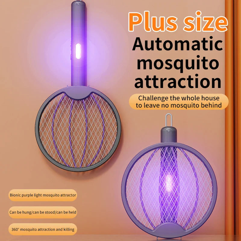 Bug zapper racket, view 2