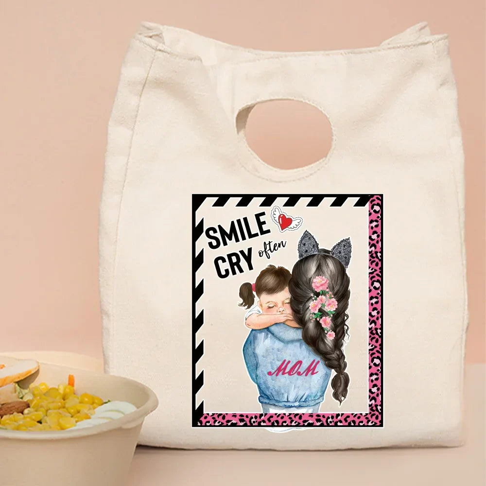 Canvas Tote Thermal Lunch Bag