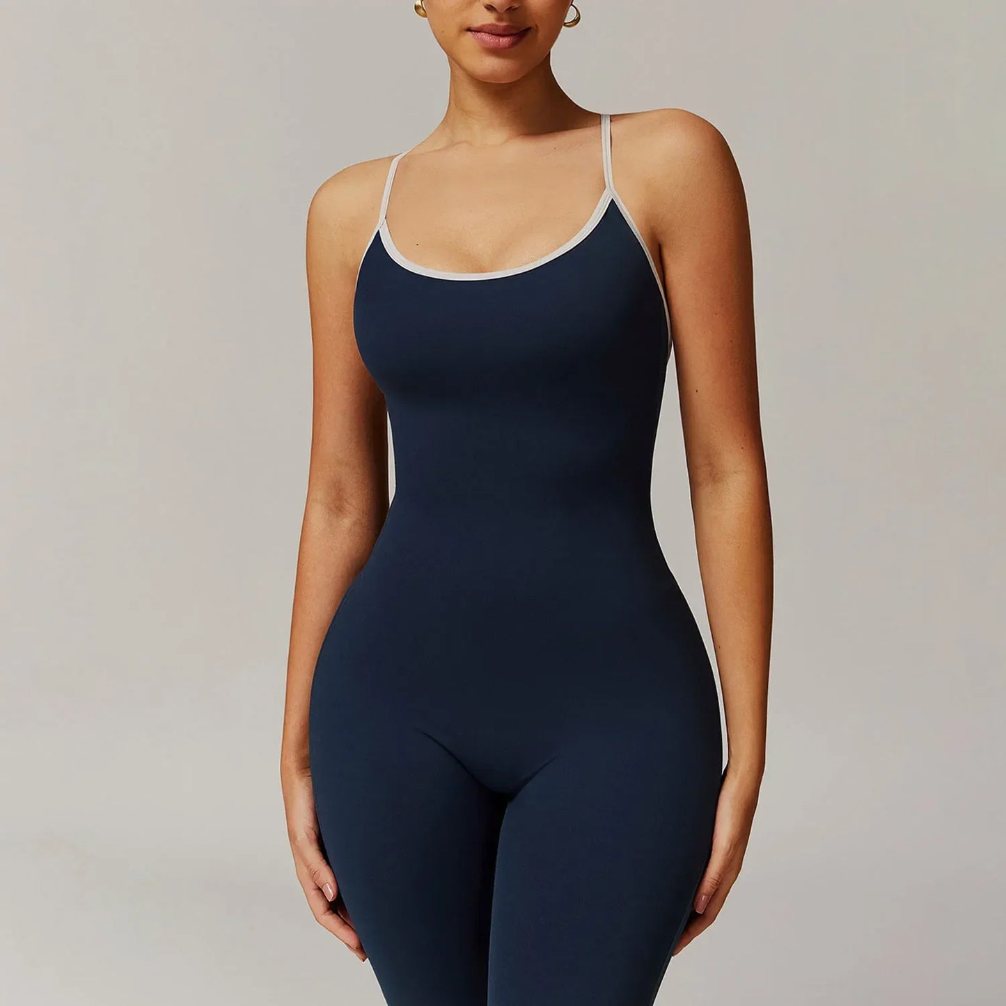Cross Back Yoga Jumpsuit
