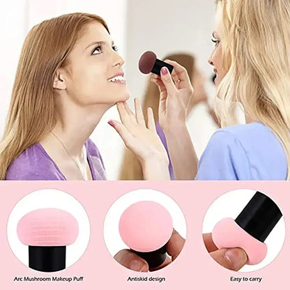 Mushroom head makeup sponge, view 3