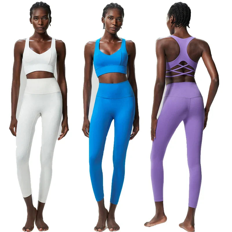 Two Pieces Buttery Soft Gym Suit