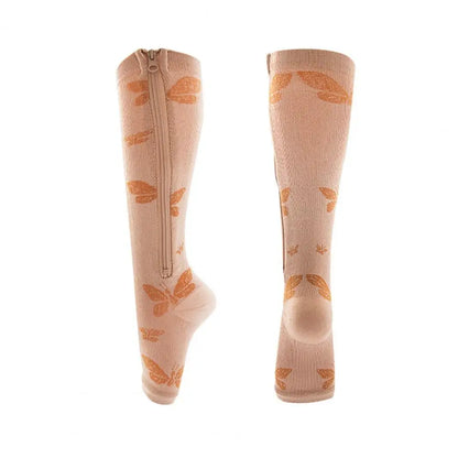 1 Pair zippier Compression Stockings