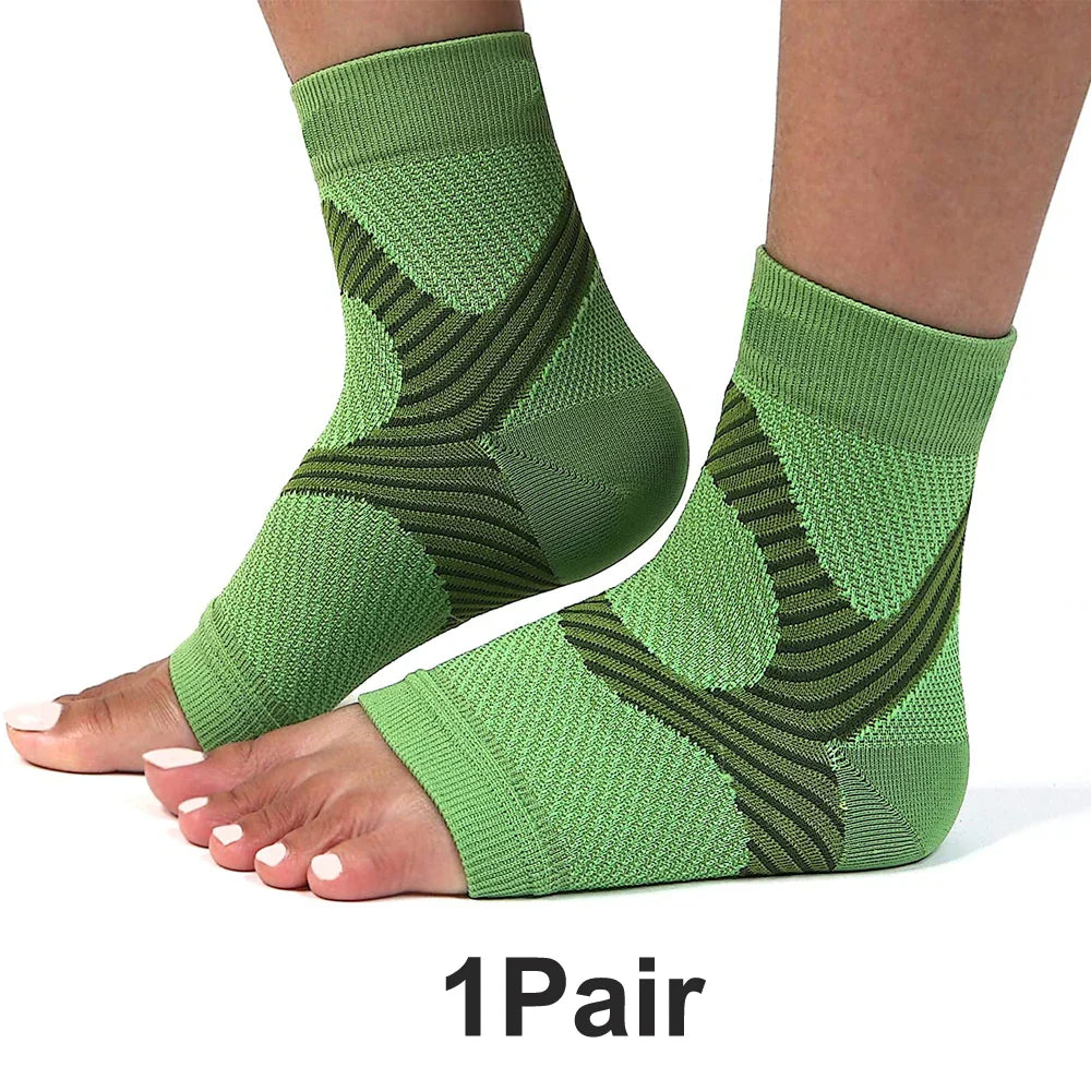 1Pair Sports Ankle Brace Compression Socks