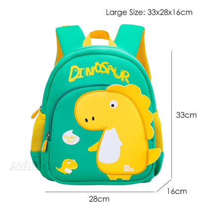 3D Dinosaur School Backpacks