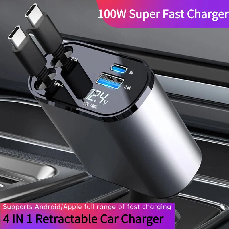 Retractable Car Charger