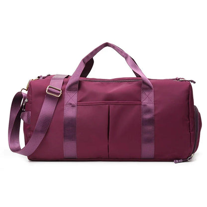 Gym Bag with Shoe Compartment