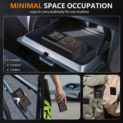 Portable Air Pump Set with Power Bank