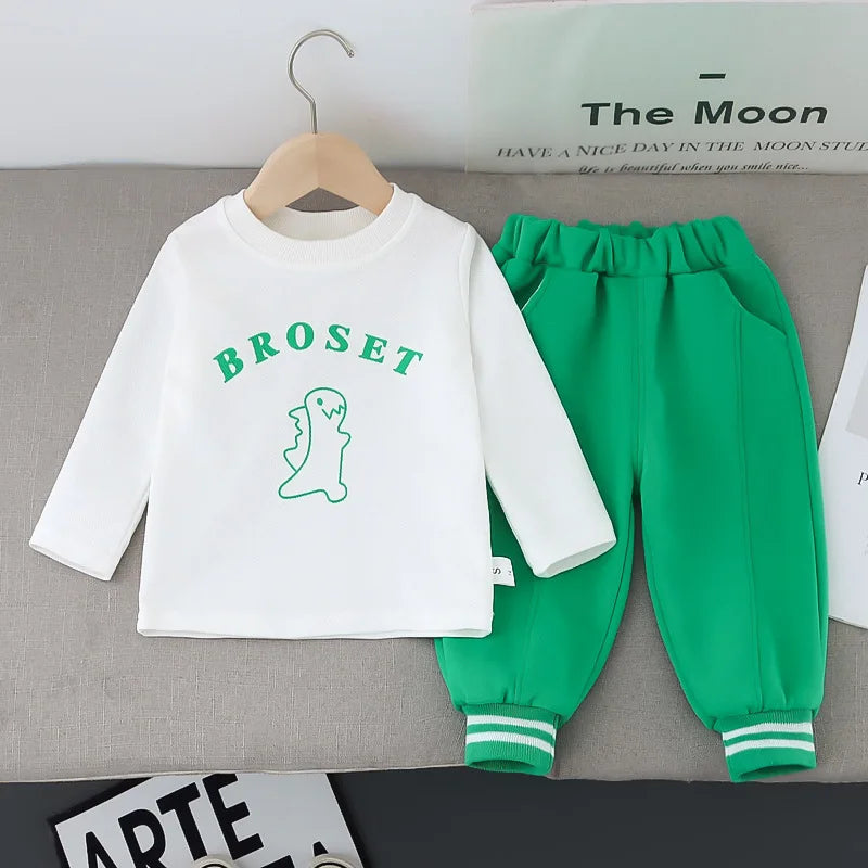 Children 3Pcs Casual Sportswear