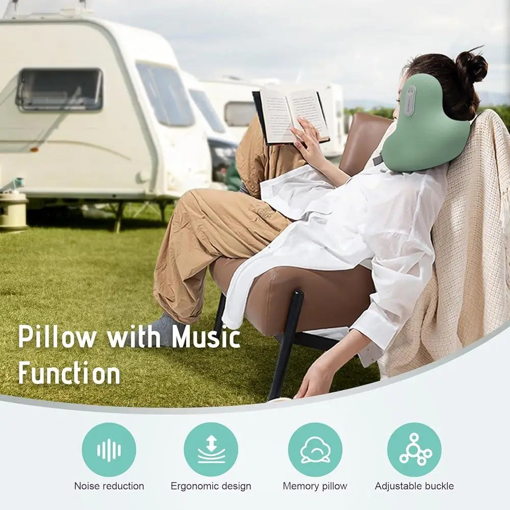 Bluetooth Ergonomic Support Neck Pillow