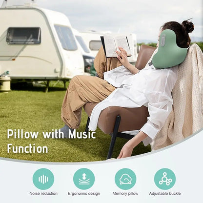 Bluetooth Ergonomic Support Neck Pillow
