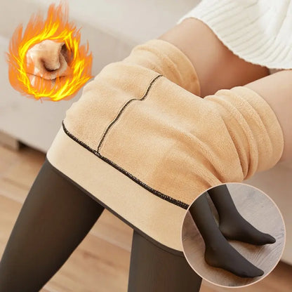 Thick Fleece Thermal Stockings