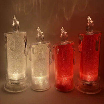 Christmas tears electronic candle