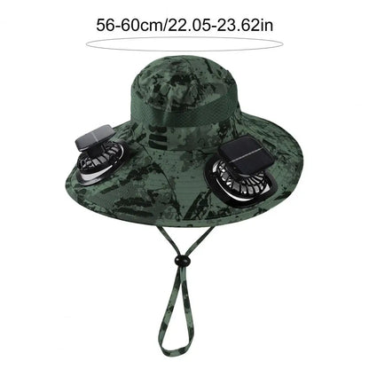 Solar Fan Hat