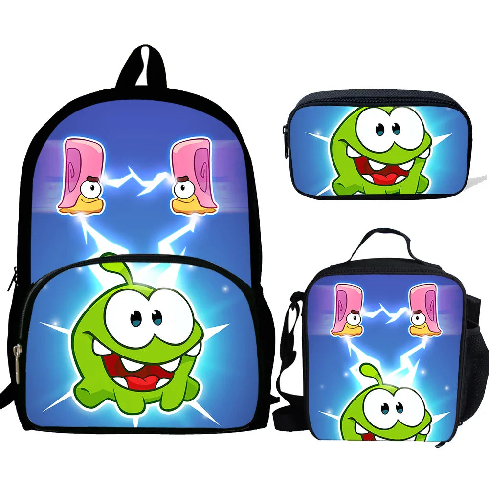 3pcs Mochila Game Backpack