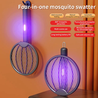 Bug zapper racket in grey