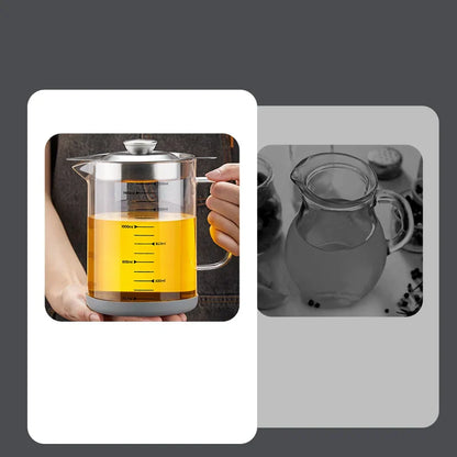 Glass Oil Filter Pot