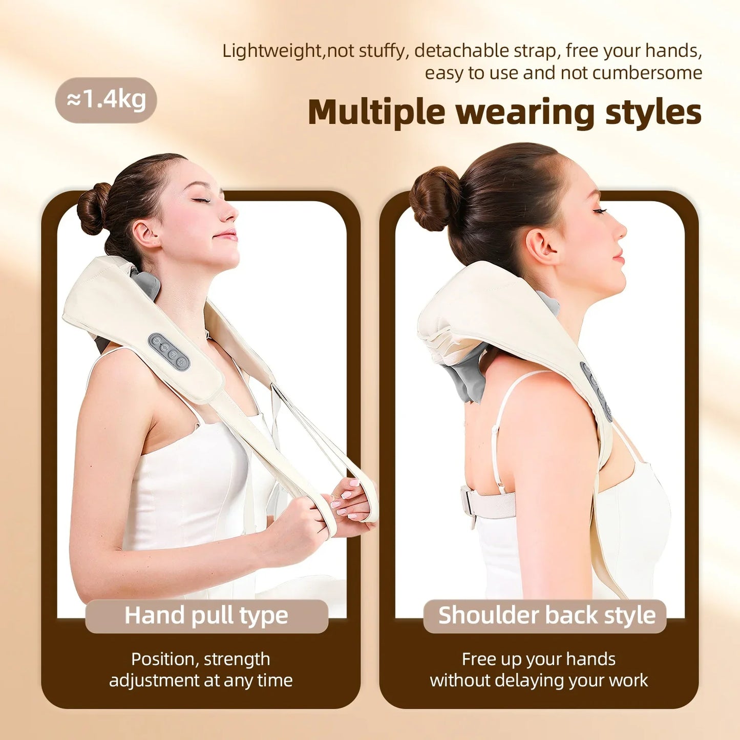 Wireless Neck And Shoulder Massager